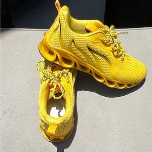 Yellow Athletic Shoes